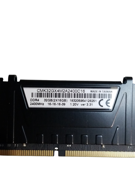 Corsair Vengence LPX DDR4 32GB (Kit of 2x 16GB) PC RAM CMK32GXM2A2400C16