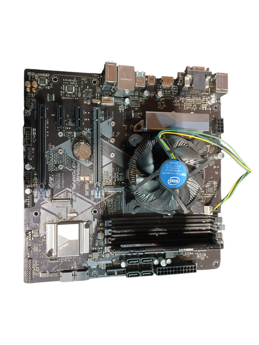 Asus Prime H370M-Plus Motherboard & Intel i5-9400 8GB DDR4 I/O Shield