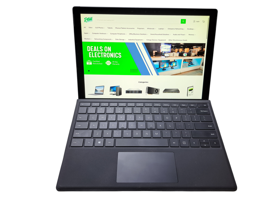 Microsoft Surface Pro 7 1866 | Intel Core i5-1035G4, 8GB RAM, 256GB NVMe ) Lap200
