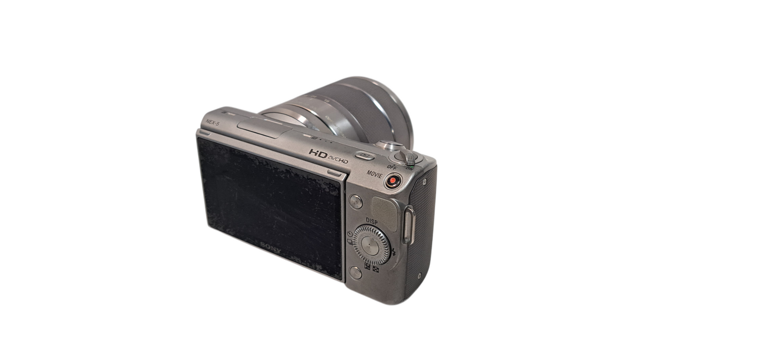 Sony Alpha NEX-5 16.1MP Digital Camera - Silver NEX5 |READ