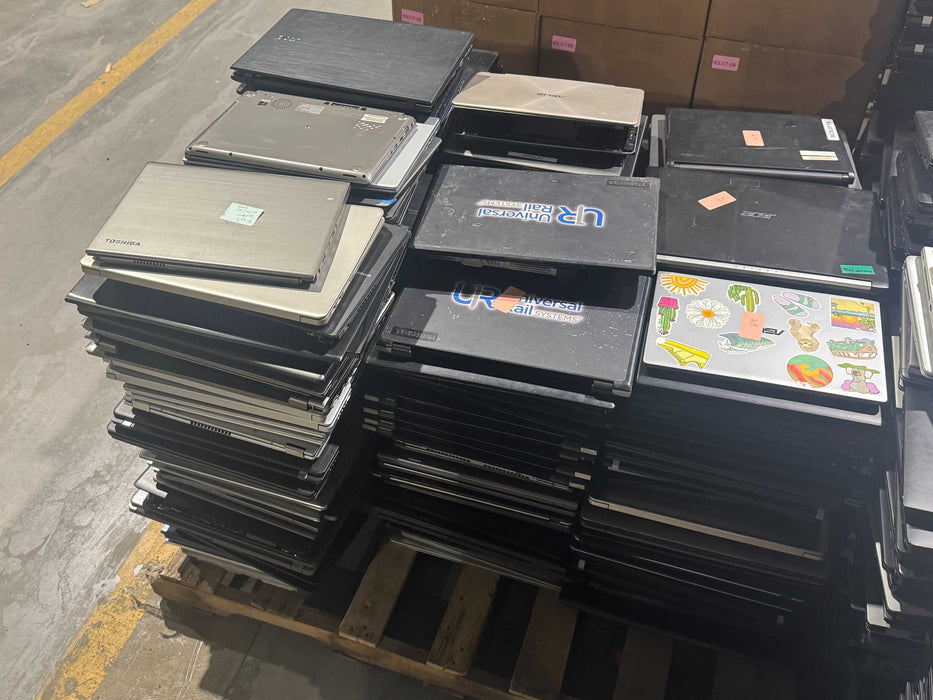 Lot 280x Mixed brand 6-8gen Laptops AS-IS