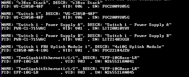 WS-C3850-48P-S V06 | 48-Port Gigabit PoE Switch w/ C3850-NM-4-10G 2xPSU %