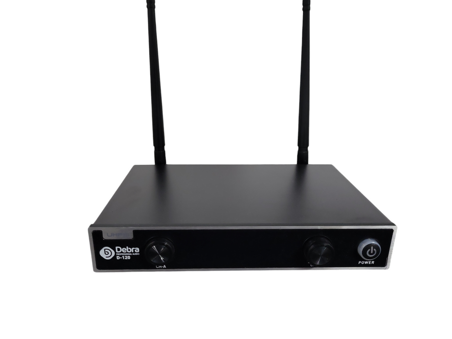 Debra auido PRO D-120 Dual Channel Wireless Microphone System Microphones !