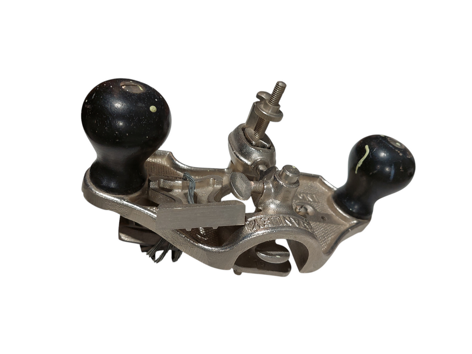 Stanley No.71 Made In England Router Plane with 1/2" & 1/4"Iron ChislePiece =