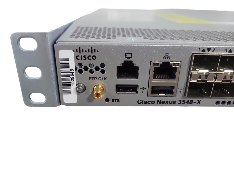 Cisco Nexus 3548-X | 48-Port 10G SFP+ Switch, Dual AC | N3K-C3548P-10GX !