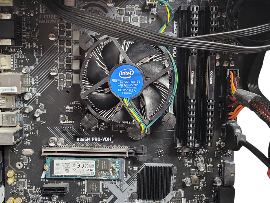 Custom/MSI Tower PC, Core i7-8700 3.20GHz, 16GB DDR4, 256GB m.2, 750 Watt _