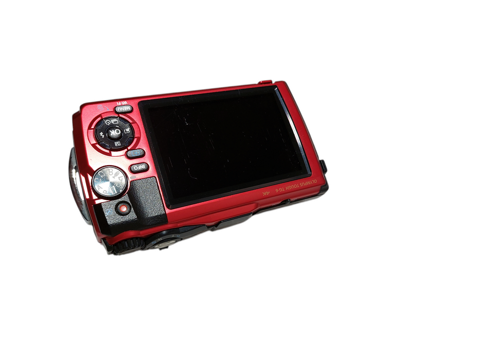 OlympusToughTG6 2.1M/7ft ShockproofGPS Wi-Fi Digital Camera 4K Model: IM015 =