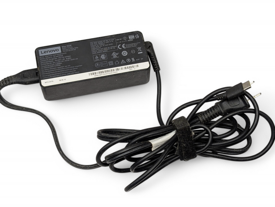 Genuine Lenovo 65W USB-C PD Charger Universal for Cellphones Laptops  Q