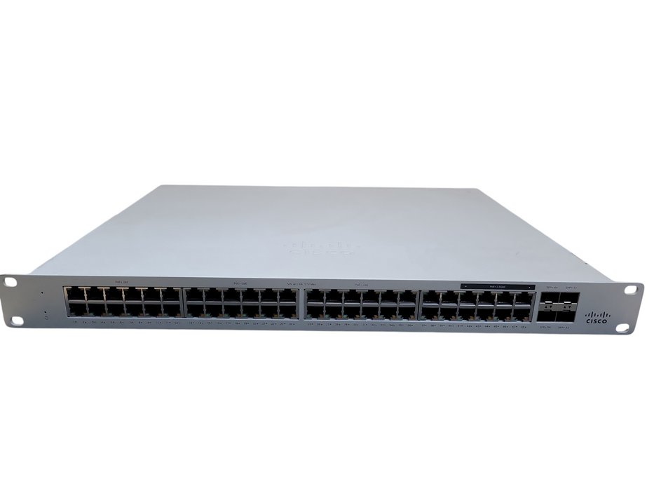Cisco Meraki MS130-48X Power over Ethernet Switch 48x 740W 1Gb Ethernet Ports Claimed !