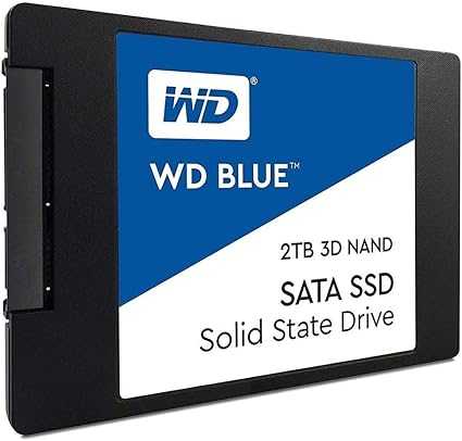 WD BLUE 3D NAND 2TB 2.5" SATA WDS200T2B0A-00SM50 SSD
