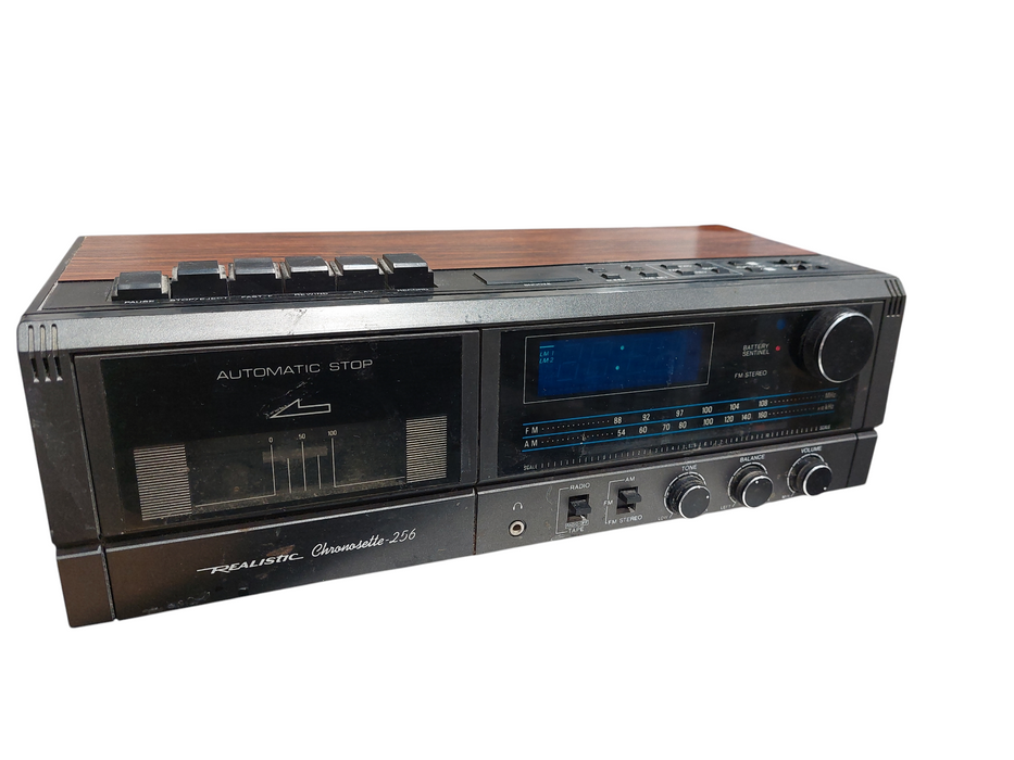 Vintage Realistic Chronosette 256 Clock Radio  =