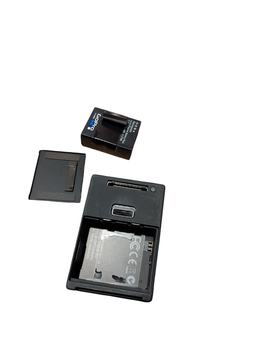 GoPro Hero 3+ with Case & Attachments , Has a Battery Installed CHDHN-302 =