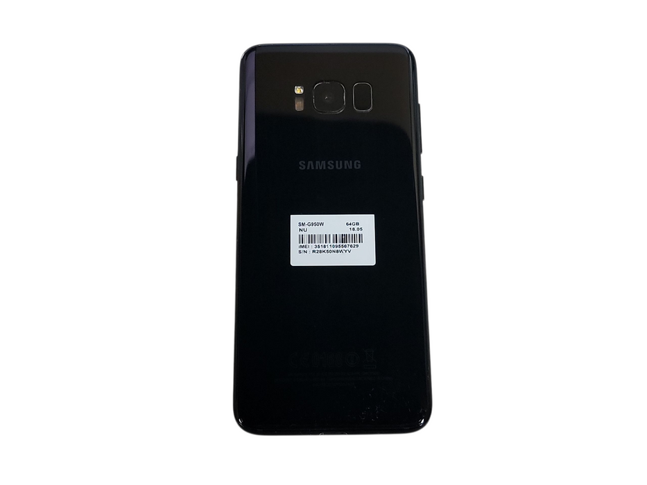 Samsung Galaxy S8 - 64GB - Black [SM-G950W]