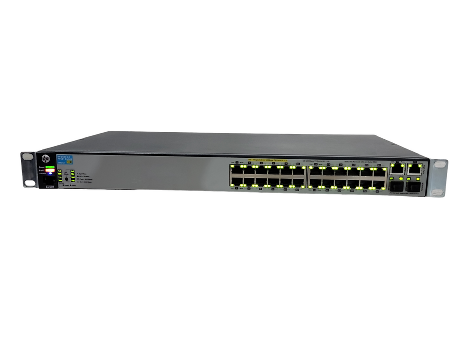 HP J9624A E2620-24 PPoE+ 12x Non-PoE 12x PoE Managed PoE Gigabit Network Swit