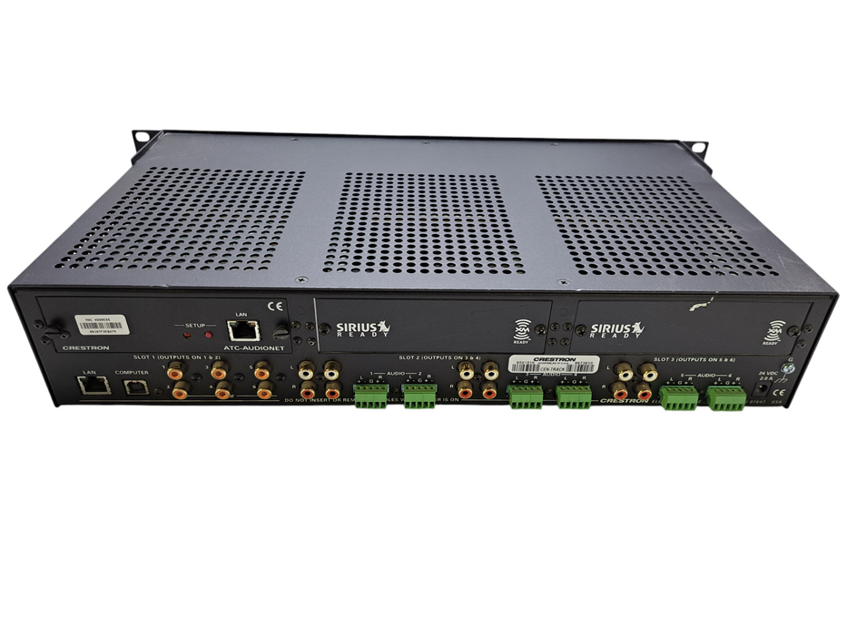 Crestron CEN-TRACK Professional Tuner Card Rack w/ ATC-AUDIONET Module