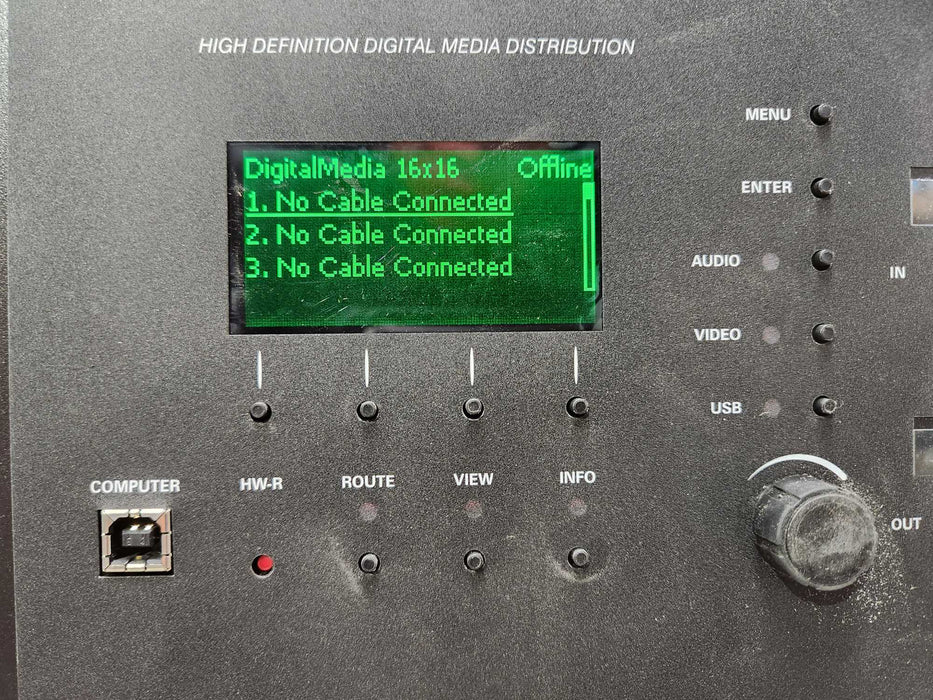 Crestron DM-MD16X16 HD Digital Media Switcher