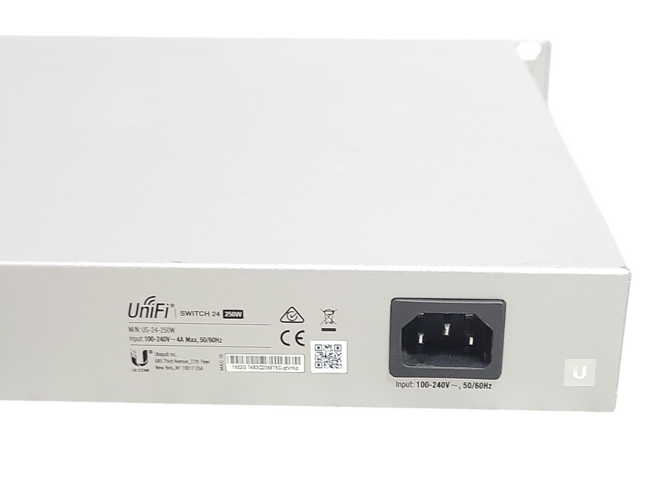 Ubiquiti UniFi Switch 24 250W US-24-250W Gigabit PoE Smart Switch _