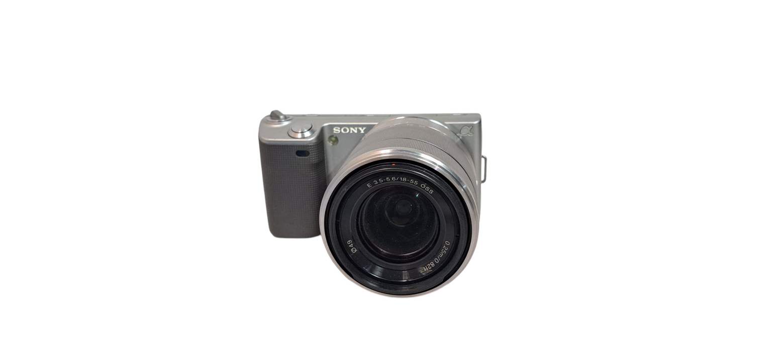 Sony Alpha NEX-5 16.1MP Digital Camera - Silver NEX5 |READ