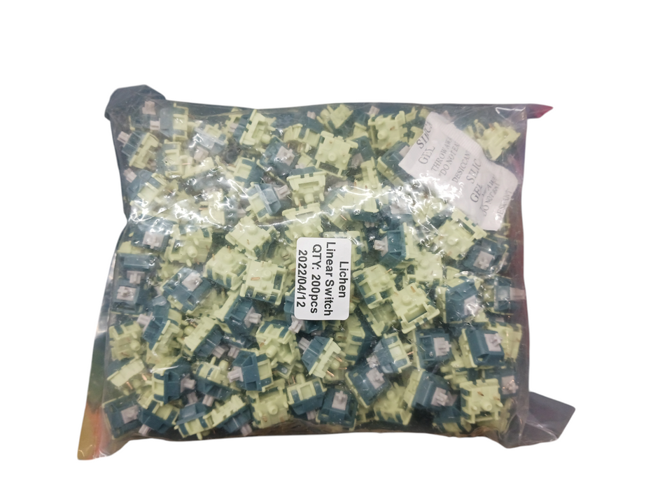 Lichen Linear Switches 200 Pieces
