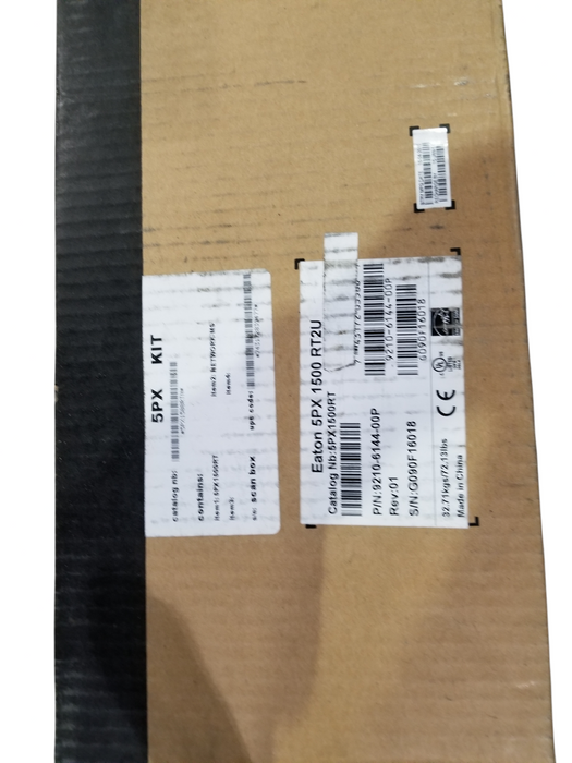 Eaton 5PX 1500RT UPS, 1440 VA, 1440 W, 120V W/Network Card - New / Open Box