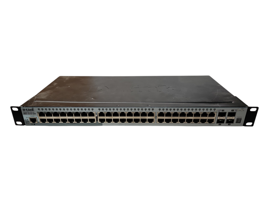 D-Link DGS-1510-52X 48-Port 1Gb Ethernet + 4-Port 10Gb SFP+ Stackable Switch