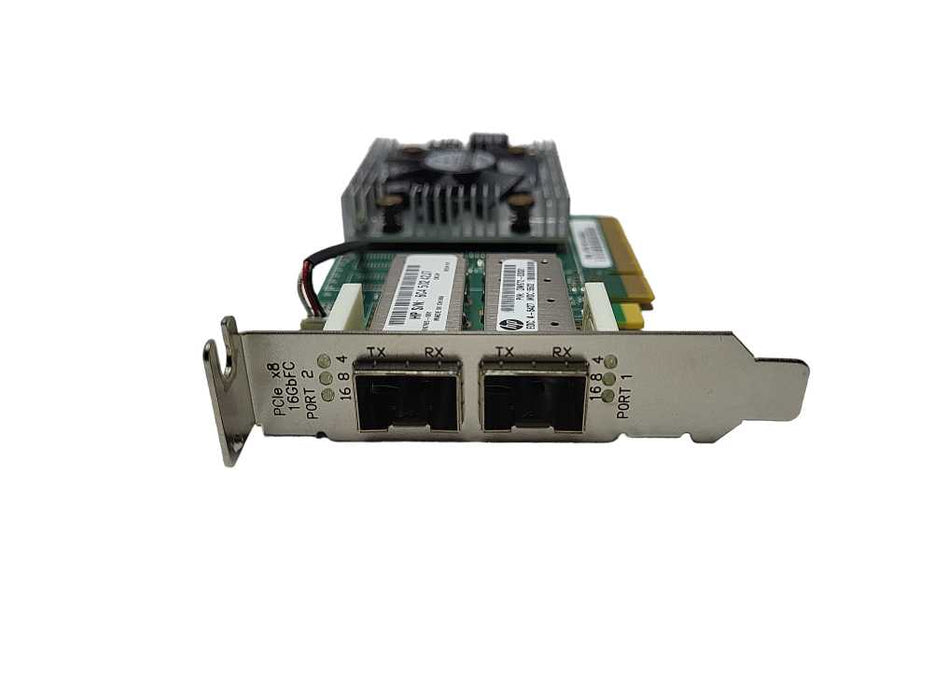 HPE 699765-001 StoreFabric SN1000Q Dual Port 16Gb FC HBA QW972-63001 2x 16GB  $