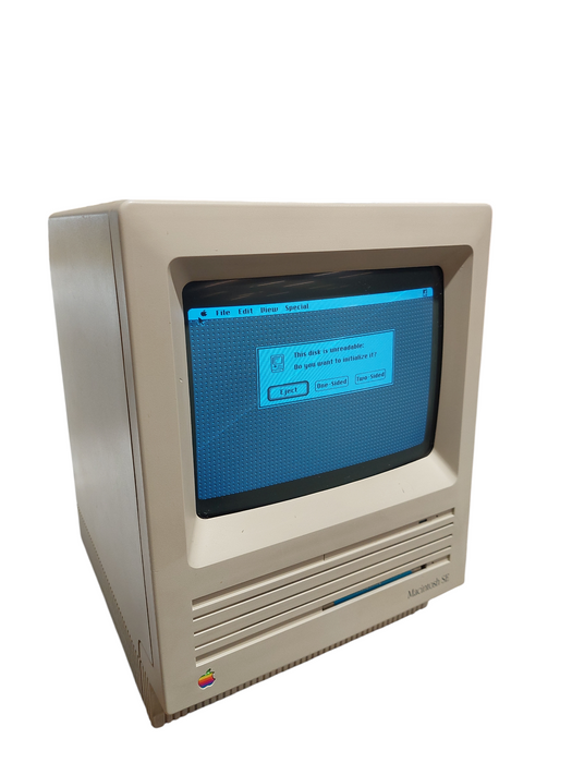 Macintosh SE Model: M5011 ( 1mbyte Ram, 800K ) Floppy =