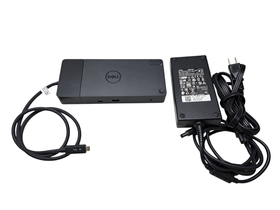 Dell WD19TB Thunderbolt Dock USB-C Dual DisplayPort K20A w/ 180W PWR )