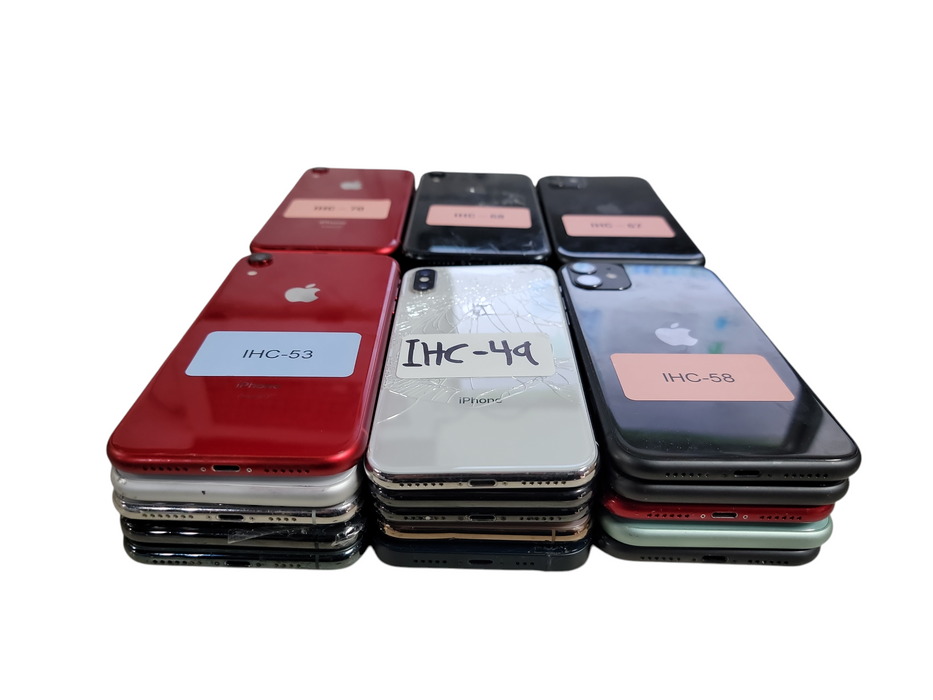 Lot of 30x Apple iPhone [X to 14 | C Condition][IHC-3] (
