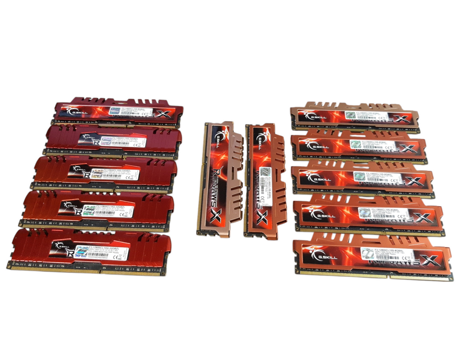 Lot of 24x, Assorted 8GB DDR3 Heat Sink Desktop RAM