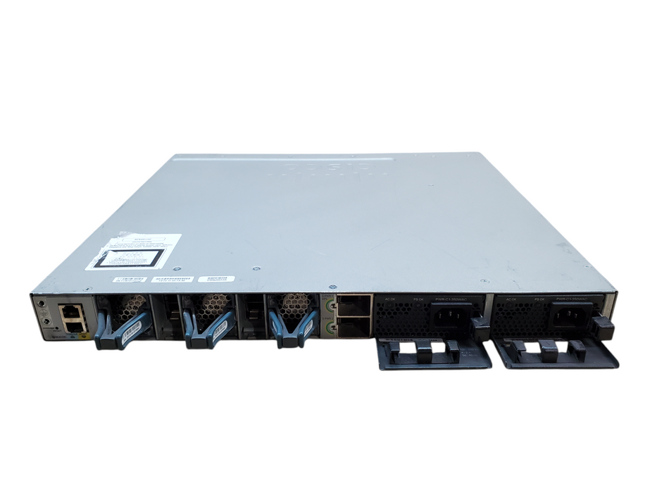 Cisco WS-C3850-12S | 12-Port GE SFP IP Base Switch w/ 2x PSU