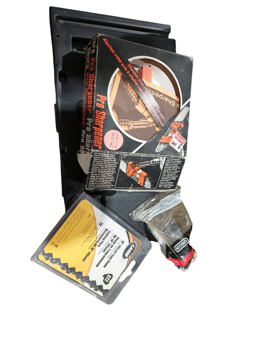 Vintage Skill Saw 1612 Chainsaw Automatic Oiler Bundle with 2 extra Chains  =