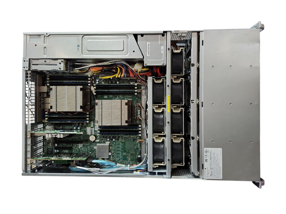 Supermicro CSE-847 4U 36x3.5" X10DRH-iT, 2x Xeon E5-2623v4, 128GB DDR4