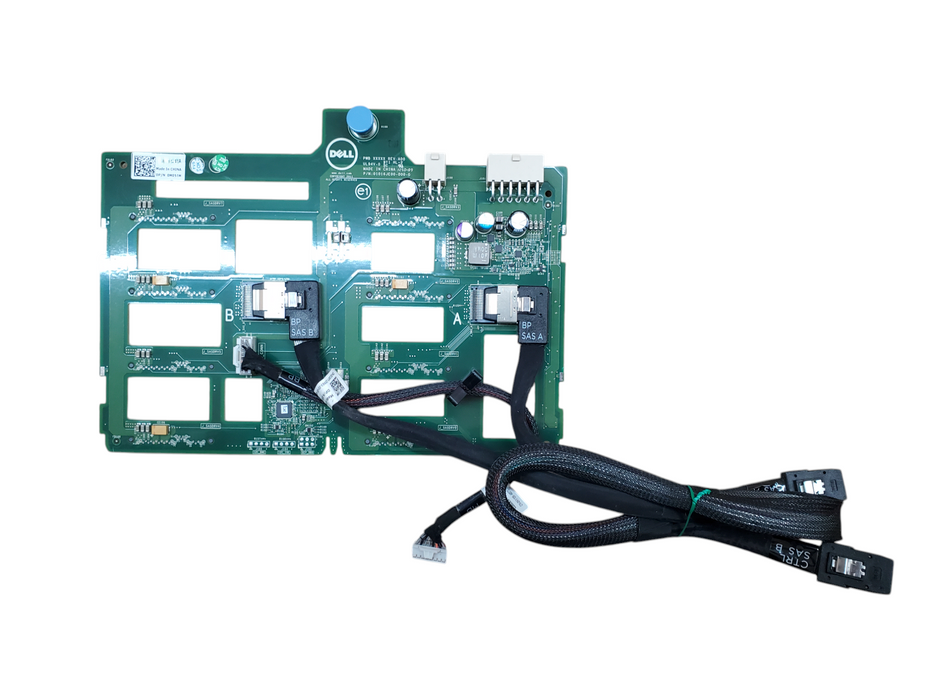 Dell PowerEdge 8x3.5" Bay Backplane 0M05TM w/ Cables