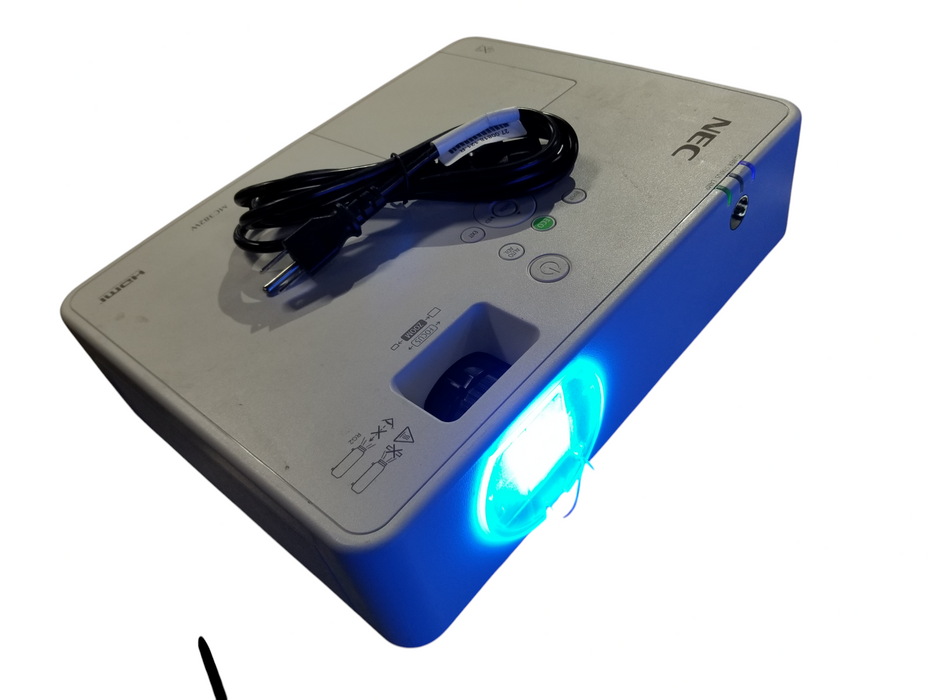 NEC NP-MC372W 3800 Lumen HDMI Projector 1280x800 / 284 Lamp Hours