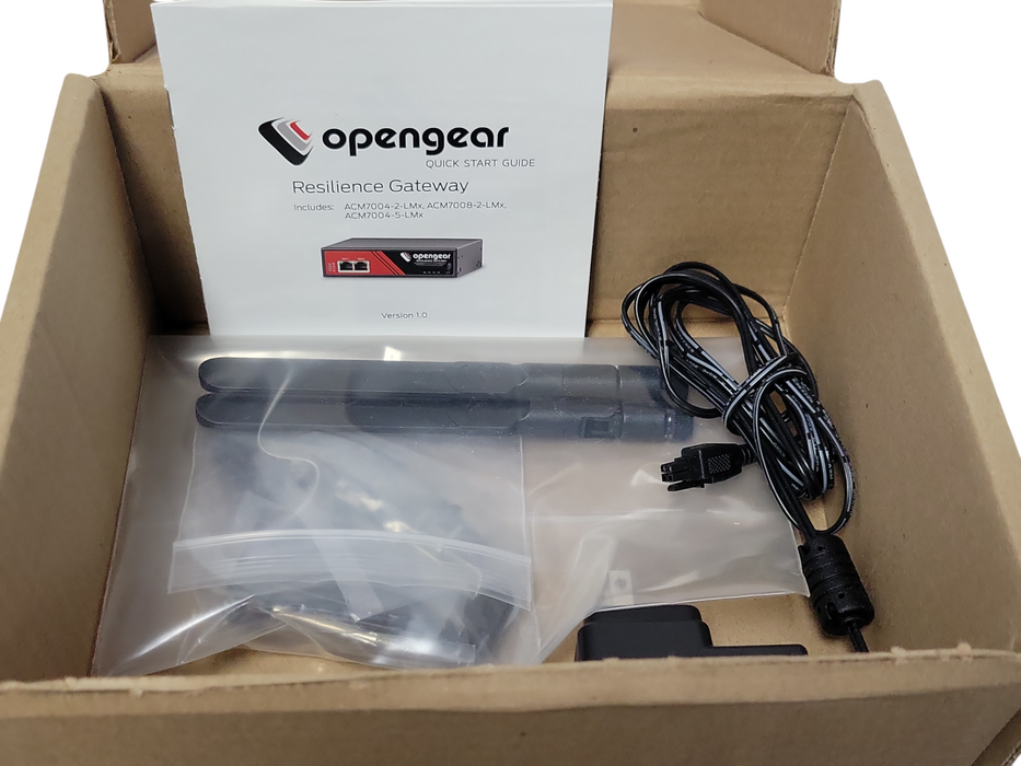 Open-Box Opengear ACM7004-2-LMCT Resilence Gateway _