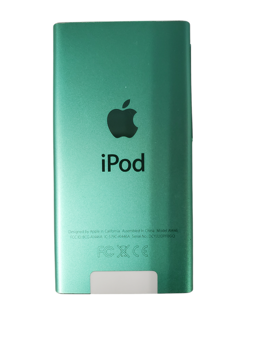 Apple iPod Nano 7th Generation, 16GB, A1446 Bluetooth GREEN