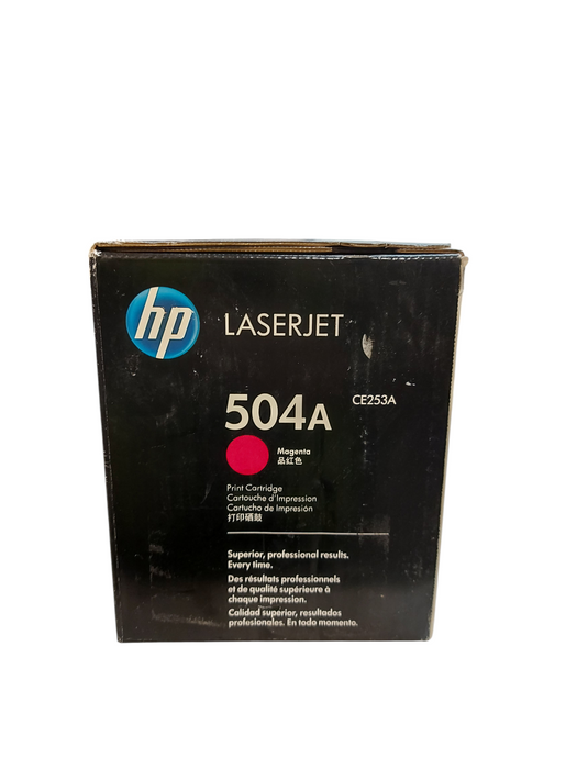 HP 504A (CE253A) Magenta Original LaserJet Toner Cartridge