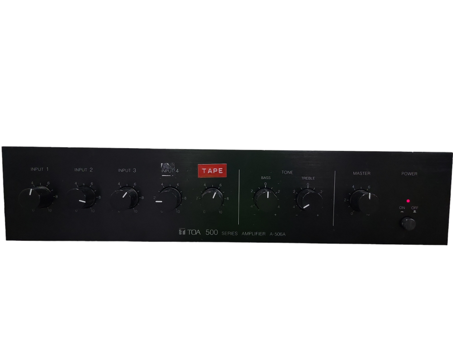 TOA 500 Series Amplifier A-506A Mixer Amplifier