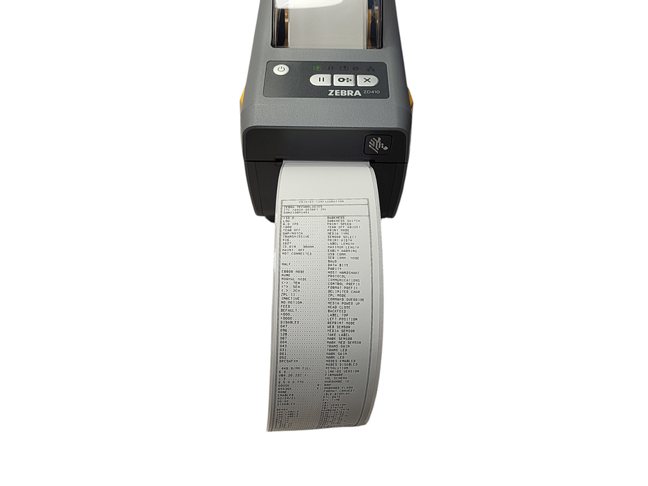 Zebra ZD410 Direct Thermal Barcode Label Receipt Printer USB w/ AC Q$