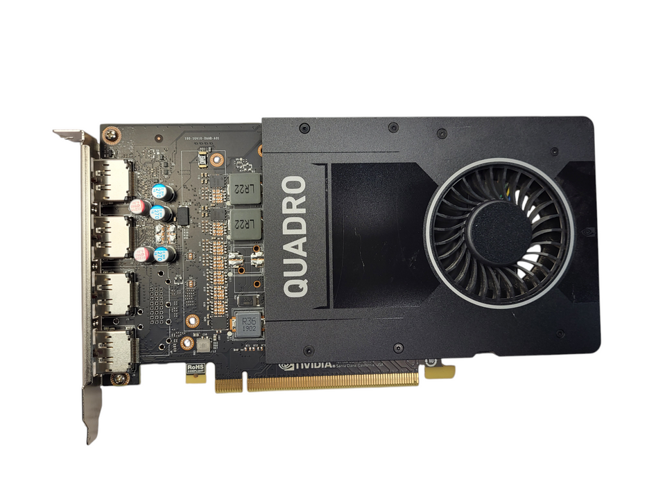 NVIDIA Quadro P2000 5GB GDDR5 Video Card Fully Tested Quad Display Port $