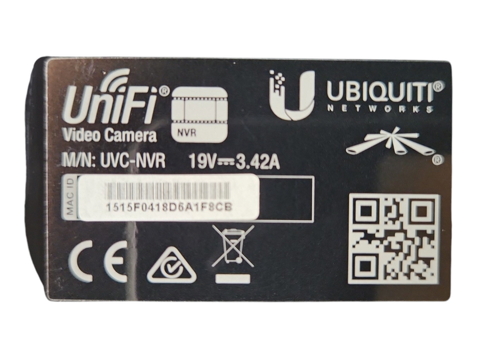 Ubiquiti Networks UniFi UVC-NVR Black Video Camera Recorder, No HDD, READ