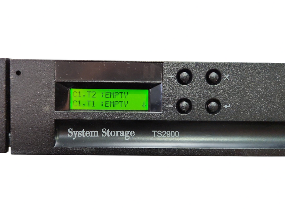 IBM TS2900 1U LTO7 Tape Autoloader Model S7H, 6171S7R