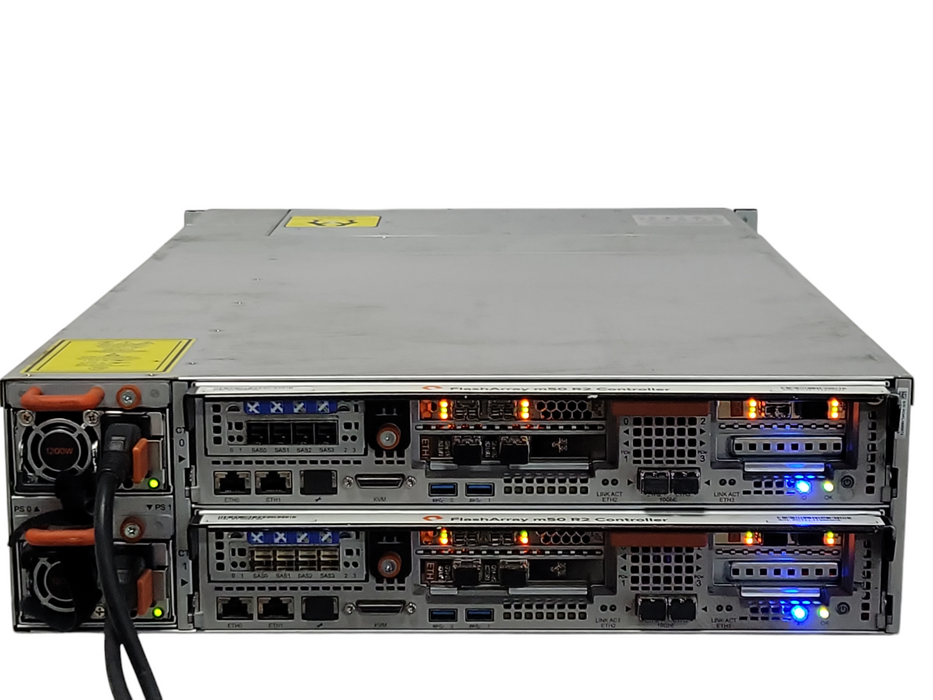 PURE STORAGE FLASHARRAY FAM50  w/ 2x m50 R2 controllers, 2x PSU  _