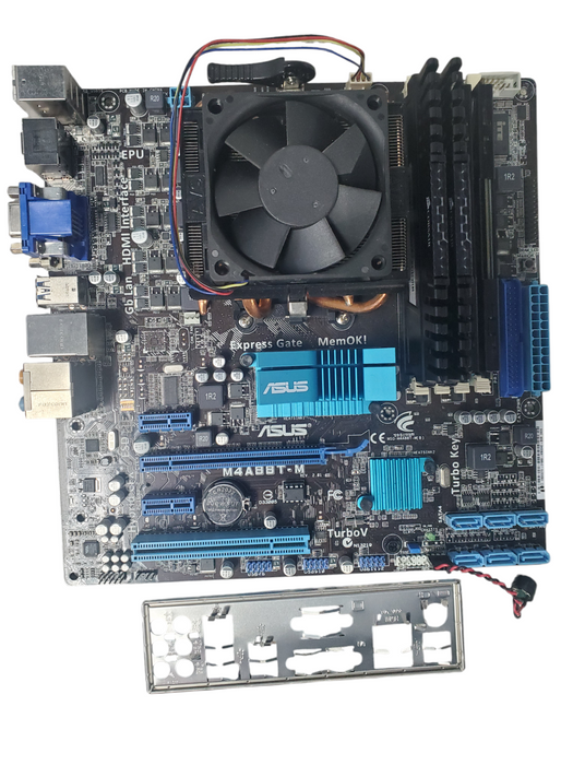 ASUS M4A88T-M/USB3 ATX Motherboard w/ AMD Athlon II X6 1100T 32GB RAM