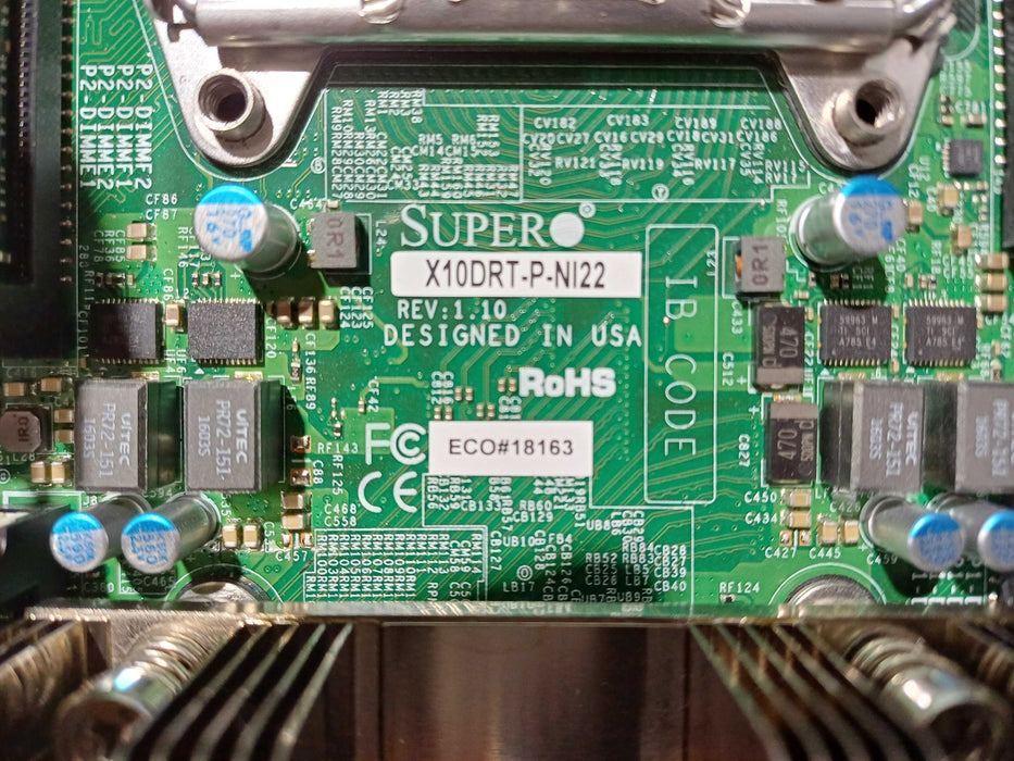 Supermicro SuperServer X10DRT-P-NI22 Node Server w/ 2x E5-2680v4, No RAM