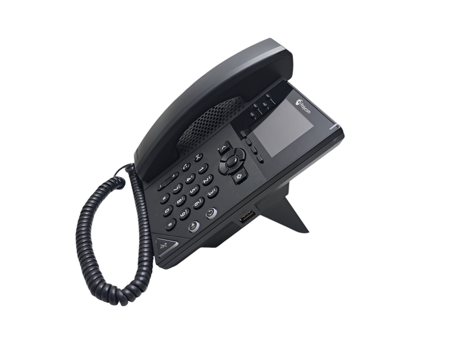 Polycom Poly VVX 250 | Business Skype PoE IP Phone w/ Stand