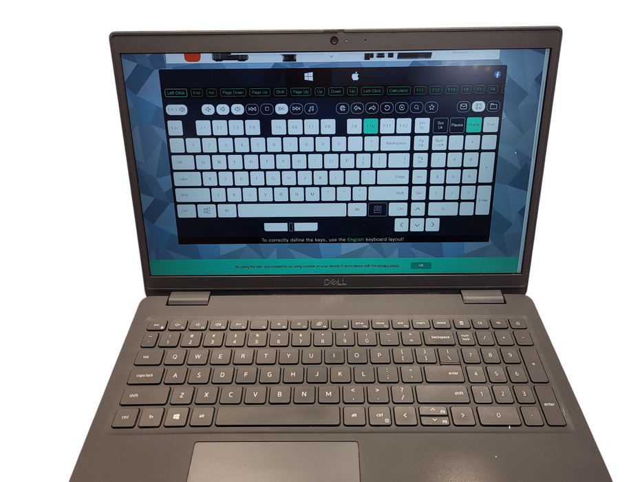 Dell Latitude 3520 i7-1165G7 @ 2.8GHz 16GB DDR4 256GB NVMe MX450 GPU $ Lap200