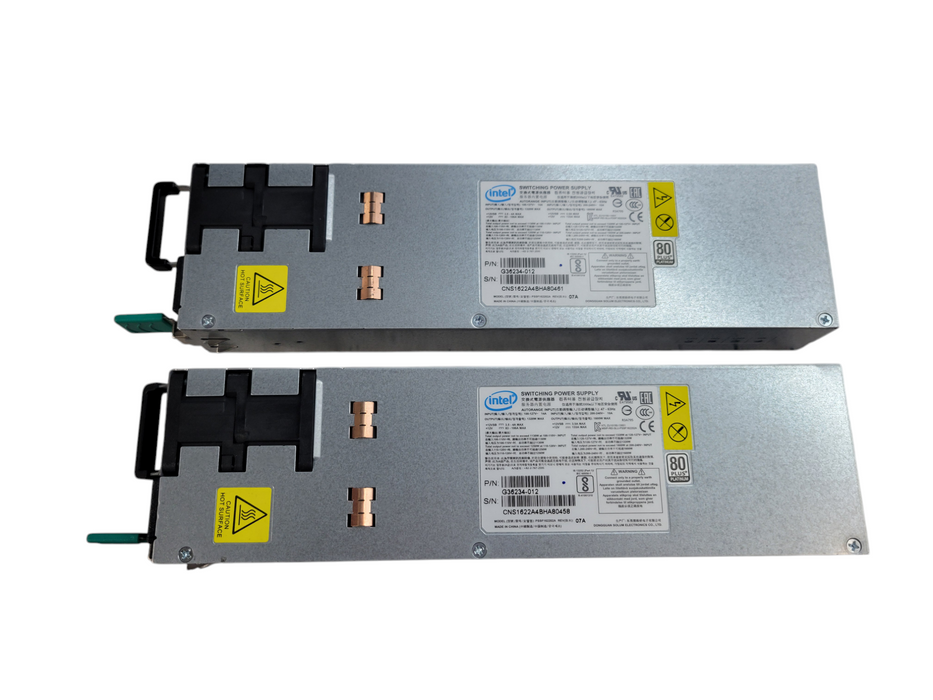 Intel 1600W Switching Power Supply P/N:G36234-012 80 PLUS PLATINUM %