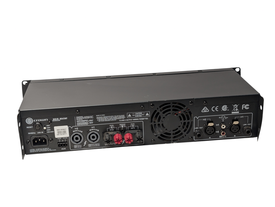 Crown XLS 1502 Driver Core Professional Power Amplifier Please READ  -